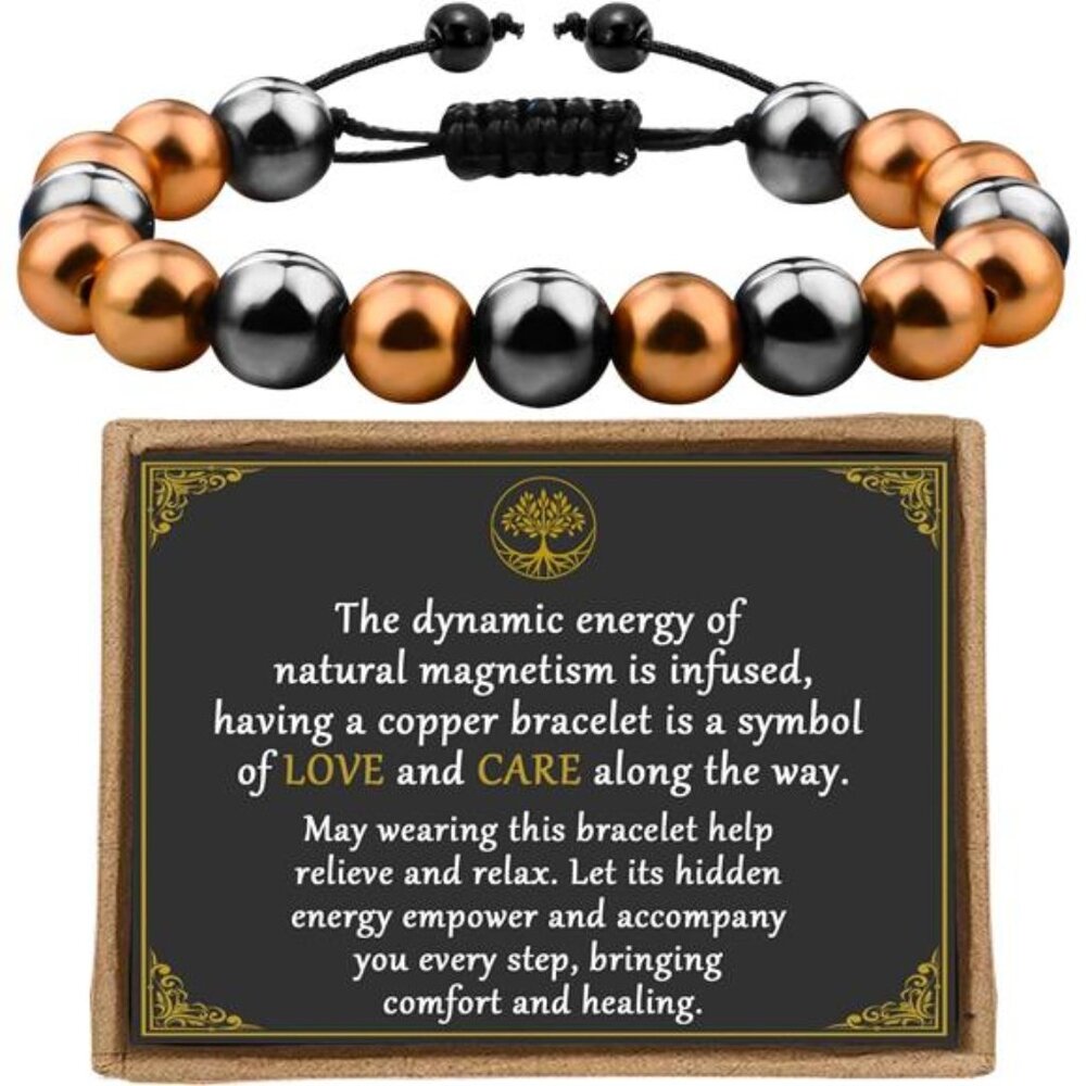 Copper Bracelet for Women Magnetic Bracelet 99.99% Pure Copper Bracelet